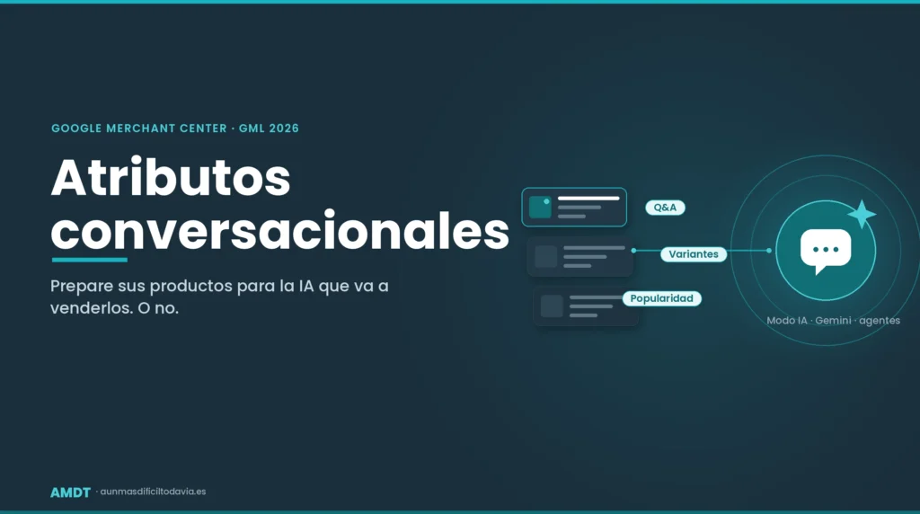 atributos conversacionales merchant center