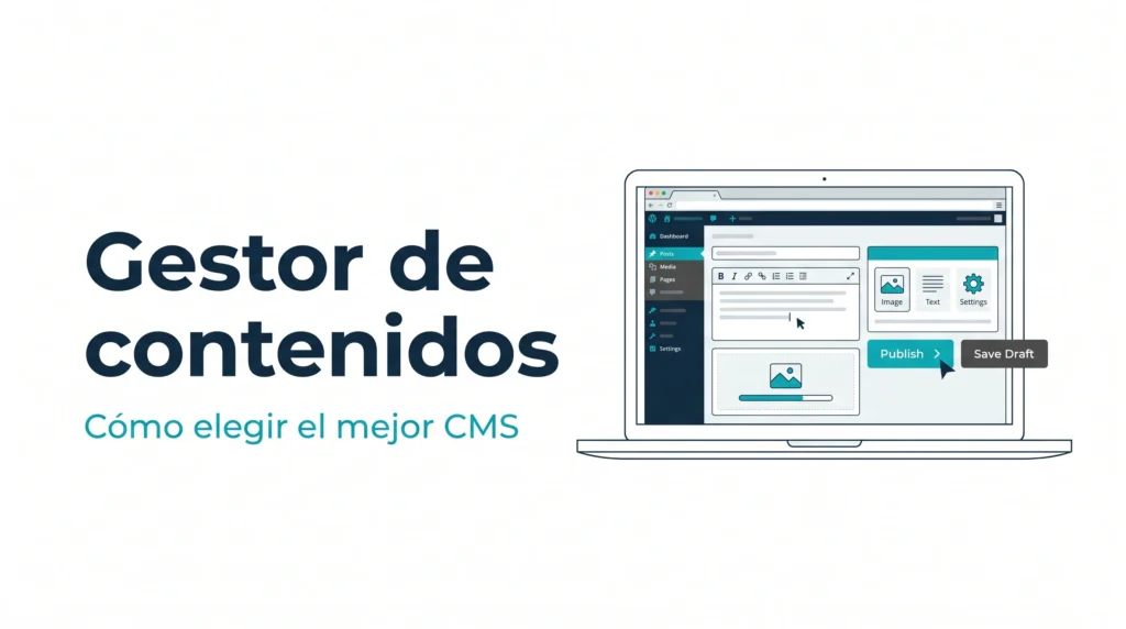 Gestor de contenidos (CMS): cómo elegir el mejor, guía 2026 de AMDT