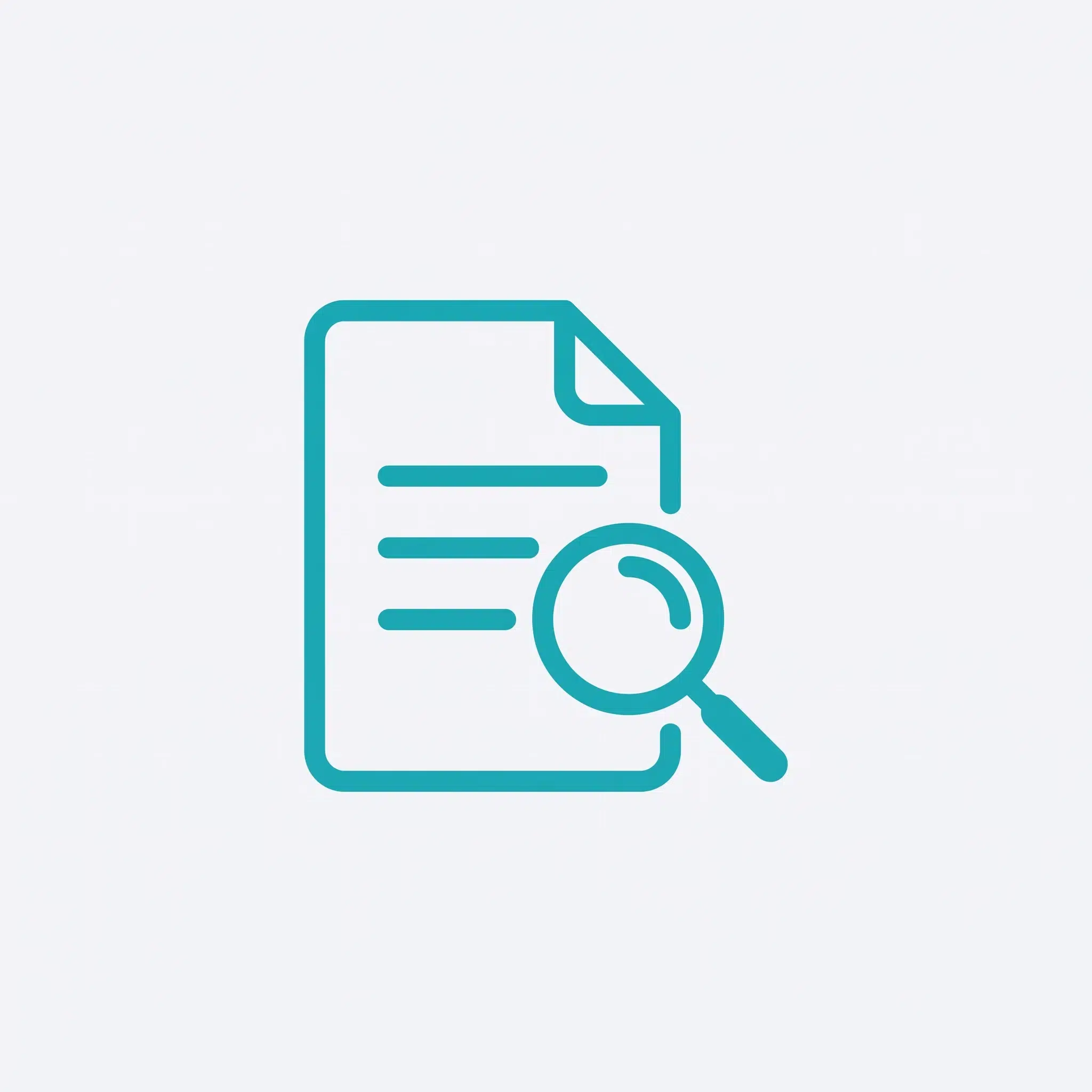 Icono del servicio de marketing de contenidos orientado a búsqueda