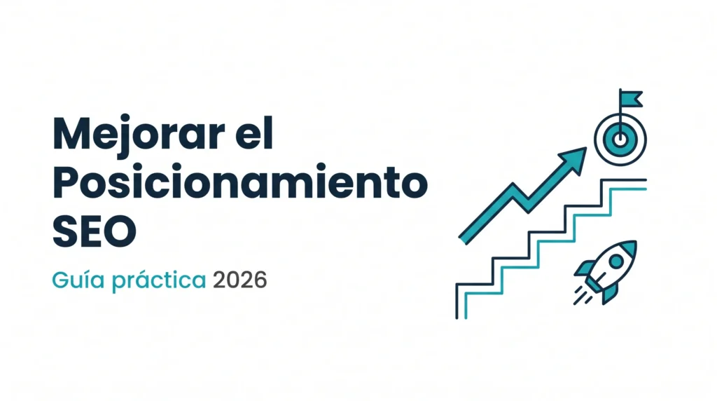 Cómo mejorar el posicionamiento SEO: guía práctica 2026 - AMDT