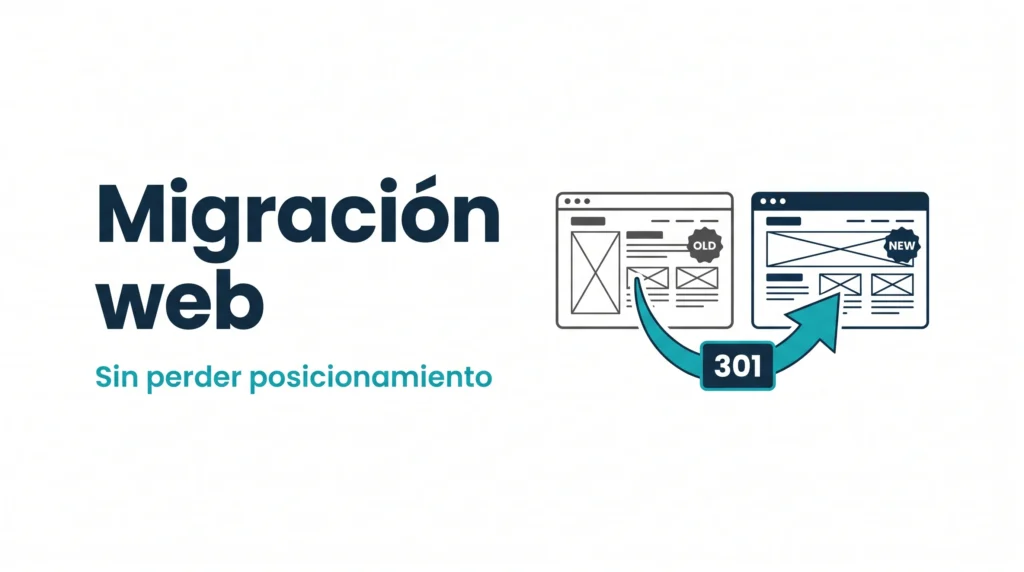 Migración web sin perder posicionamiento — redirección 301 de una web antigua a una nueva — AMDT