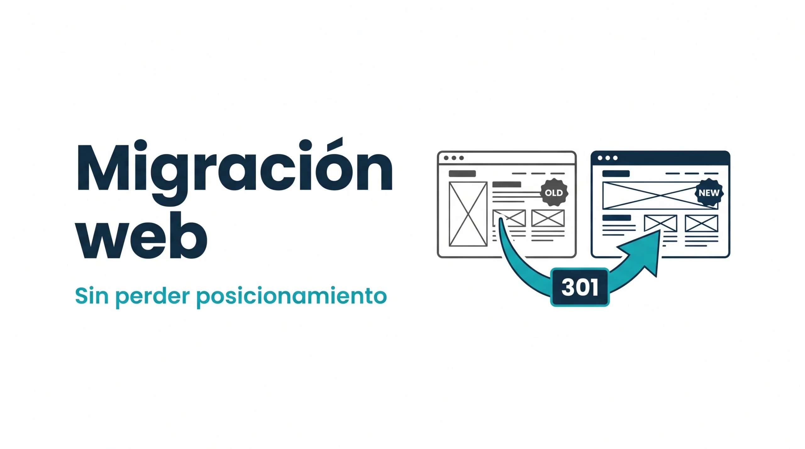 Migración web sin perder posicionamiento — redirección 301 de una web antigua a una nueva — AMDT