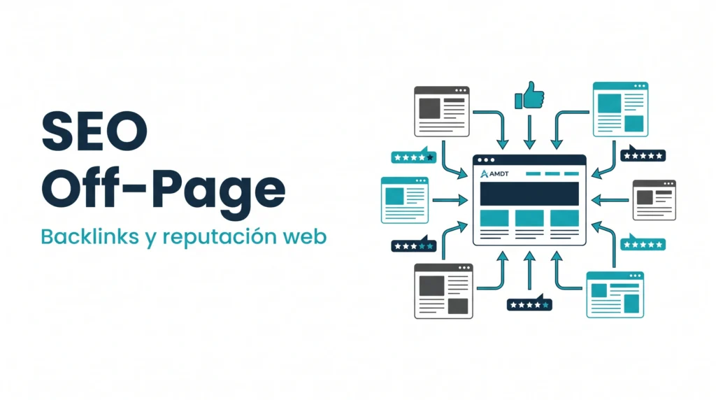 SEO Off-Page: backlinks y reputación web, guía 2026 de AMDT